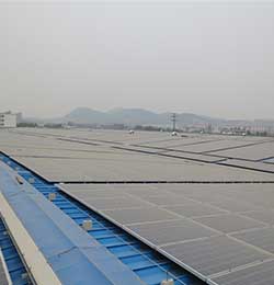 On Grid Solar Panel Plant ( Solar Farm )